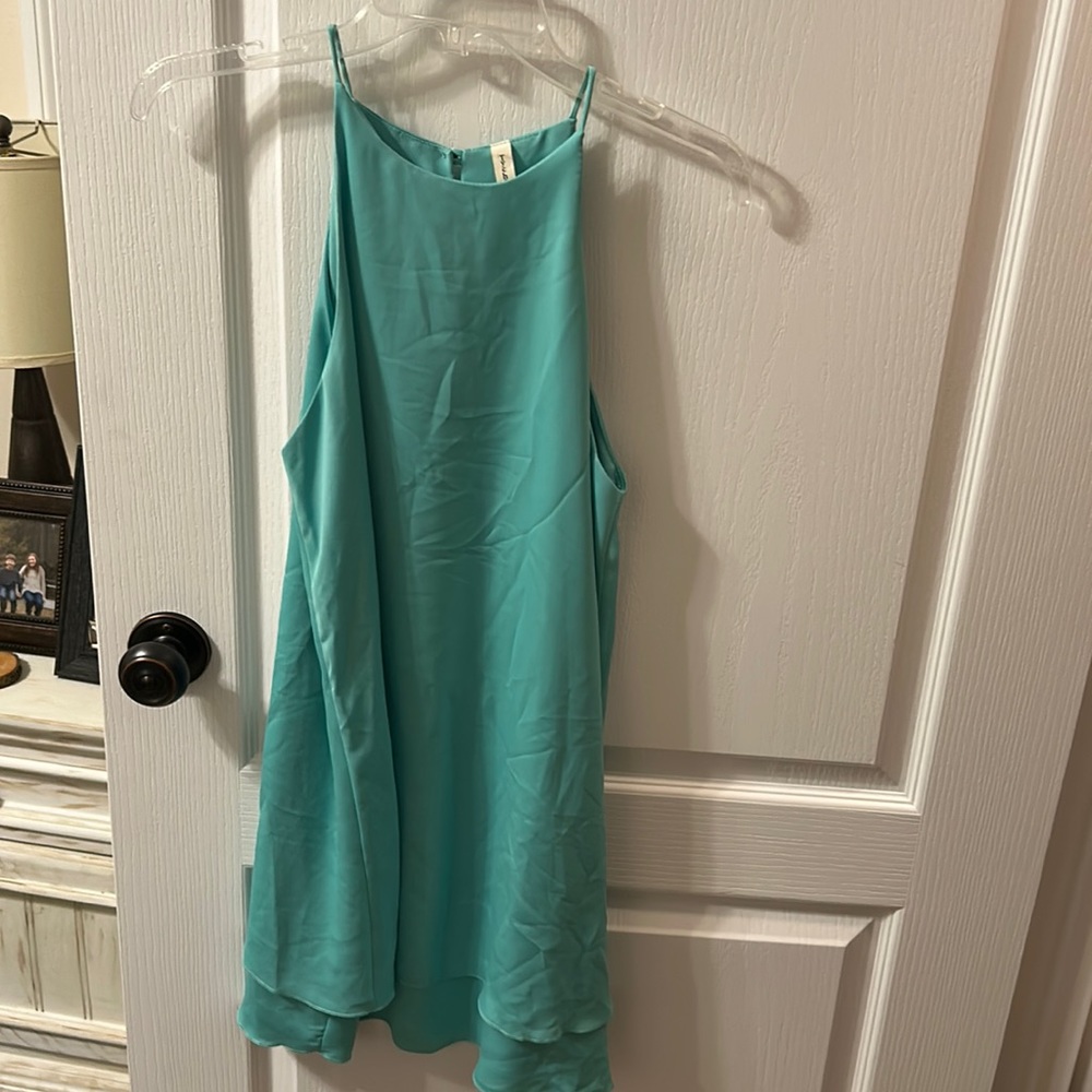 Green dress